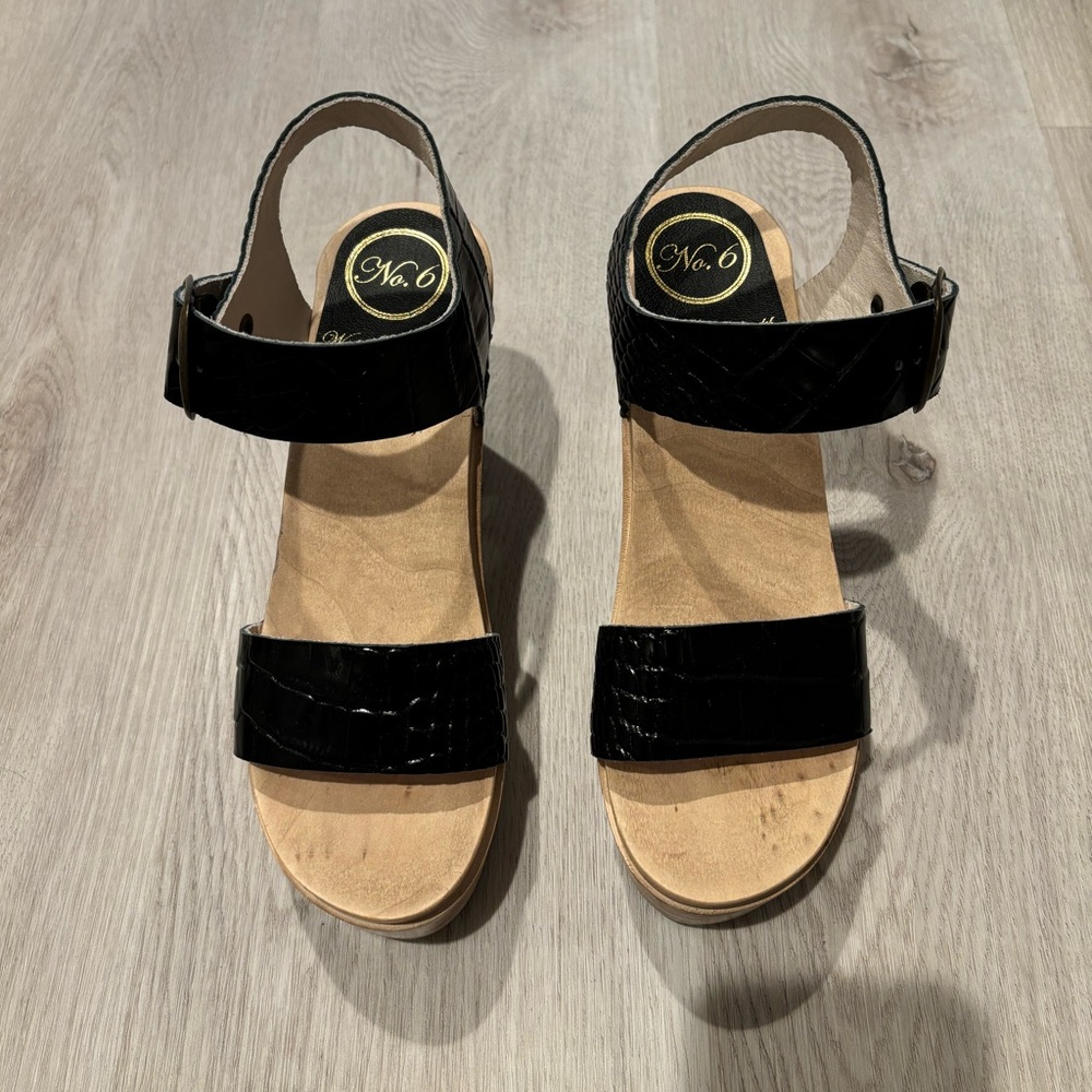 Brand New, never worn No.6 platforms